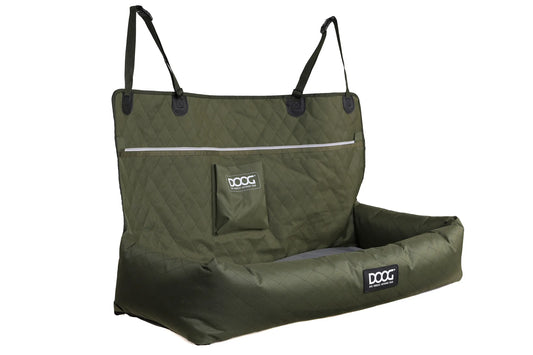 DOOG Pet Car Seat Large Green 39.5″ x 15.6″ – CARSEAT03-L