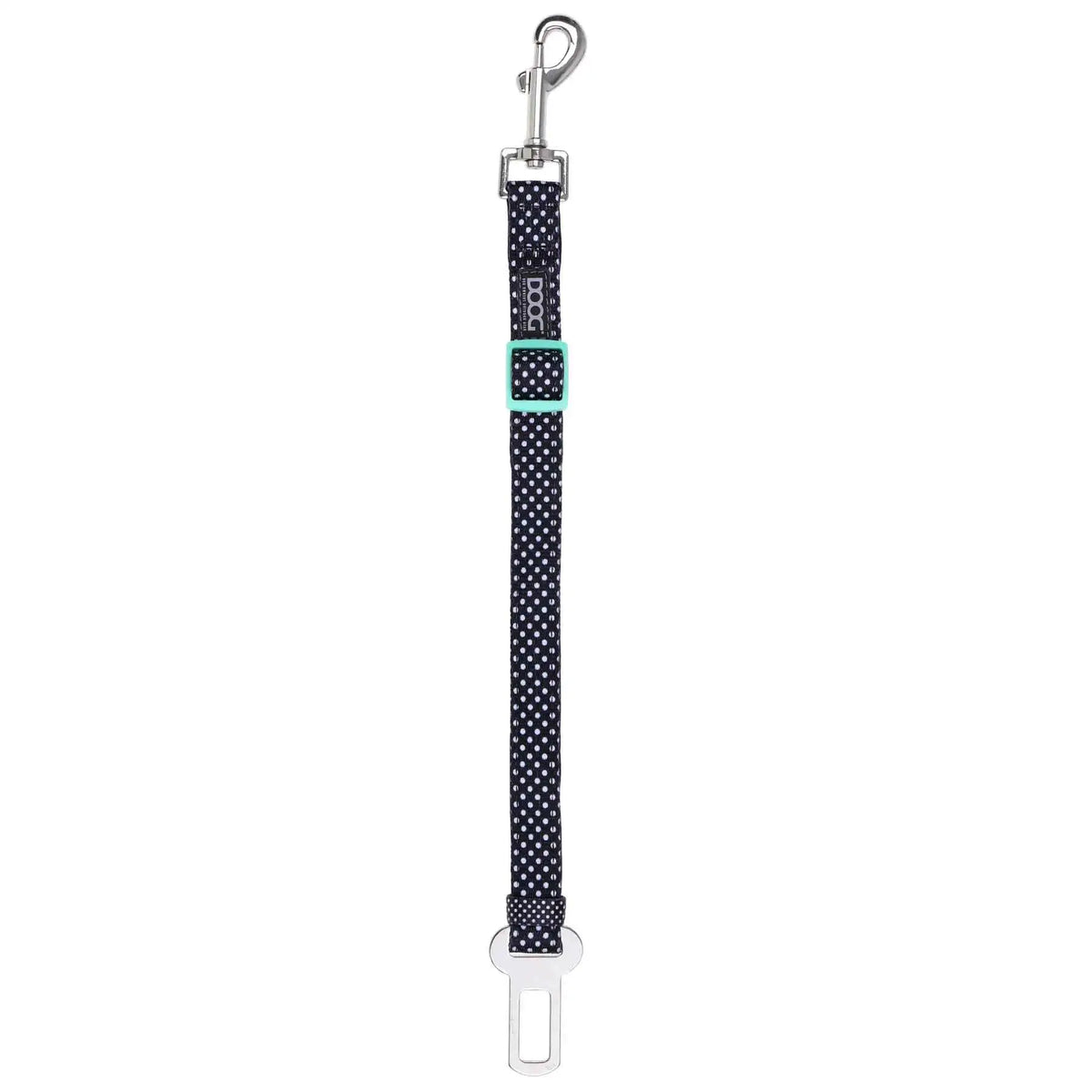 DOOG Dog Car Restraint Pongo Large Black/White Polka Dot – CRN3-L