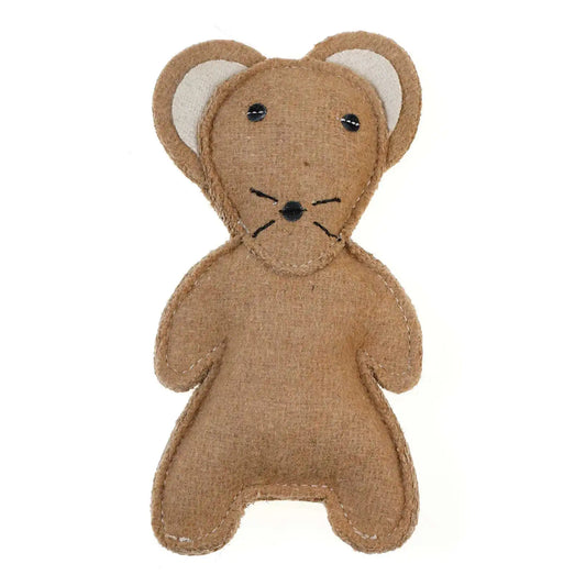 DOOG Country Tails Mouse Chew Toy Brown 7.48″ x 1.18″ x 3.14″ – CTA16