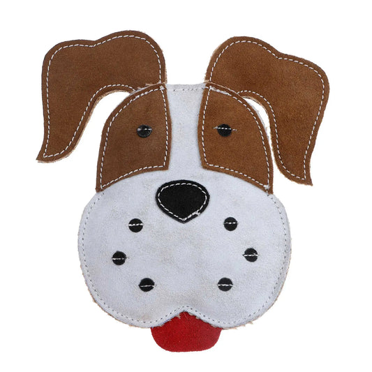 Doog Country Tails Brown/White Face Dog Chew Toy White/Brown 7.48″ x 1.18″ x 6.29″ – CTD03
