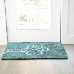 DGS Pet Products Dirty Dog Door Mat Large Pacific Blue 35″ x 26″ x 2″ – DGSDDM3532