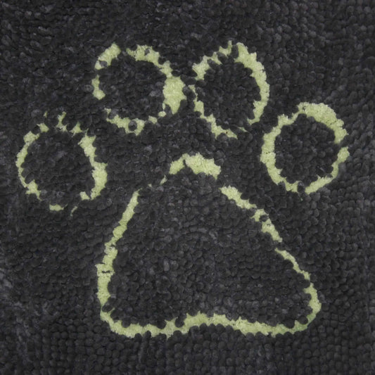 DGS Pet Products Dirty Dog Door Mat Medium Cool Grey/Lime Green 31″ x 20″ x 2″ – DGSDDMP312142