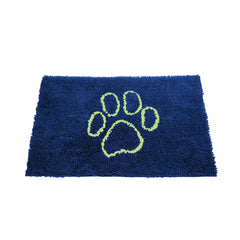 DGS Pet Products Dirty Dog Door Mat Medium Marine/Lime Green 31″ x 20″ x 2″ – DGSDDMP316742