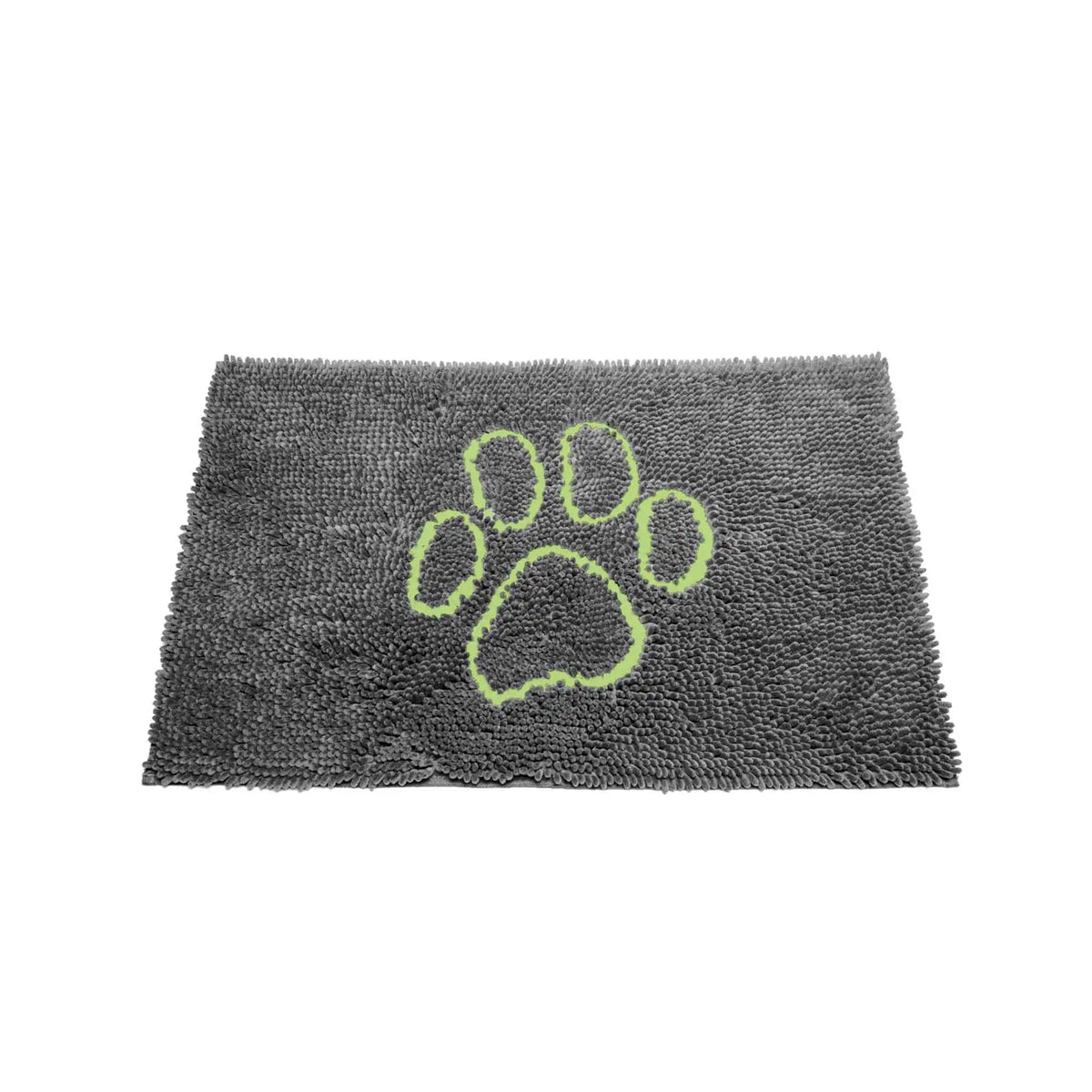 DGS Pet Products Dirty Dog Door Mat Small Cool Grey/Lime Green 23″ x 16″ x 2″ – DGSDDMP232142