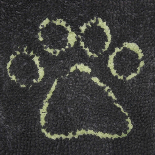 DGS Pet Products Dirty Dog Door Mat Small Cool Grey/Lime Green 23″ x 16″ x 2″ – DGSDDMP232142