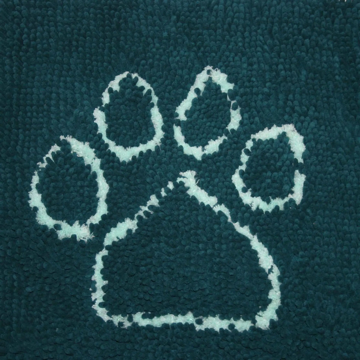 DGS Pet Products Dirty Dog Door Mat Large Petrol/Turquoise 35″ x 26″ x 2″ – DGSDDMP353244