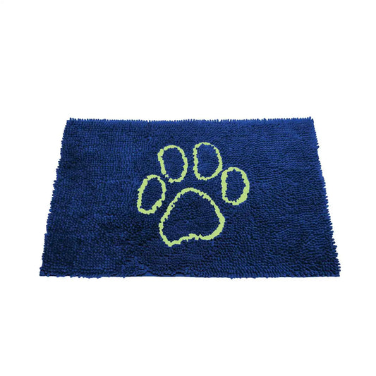 DGS Pet Products Dirty Dog Door Mat Large Marine/Lime Green 35″ x 26″ x 2″ – DGSDDMP356742