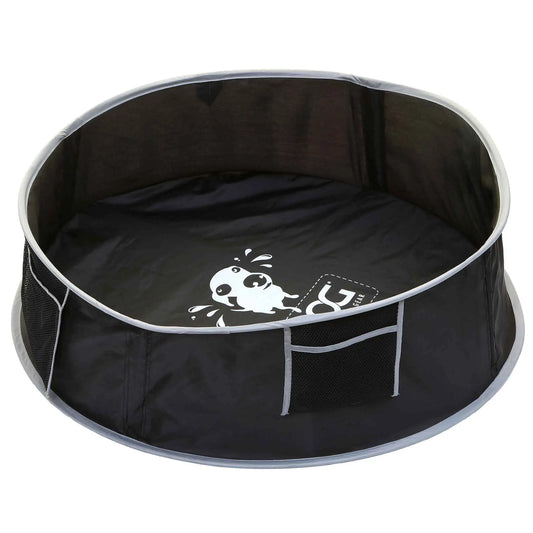 Doog Pop-Up Dog Pool Small Black 25″ x 9″ x 25″ – DPPP01