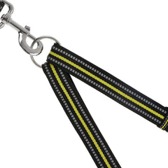 Doog Dual Walker Leash Bolt Black/Yellow – DWLEASH-BOLT