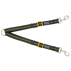 Doog Dual Walker Leash Bolt Black/Yellow – DWLEASH-BOLT