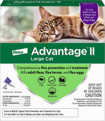 Advantage II Cat 9 lb & up, 4pk