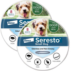 Seresto Flea and Tick Collar, Small Dog 2 Pack