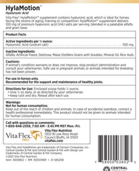 Vita Flex Hylamotion Hyaluronic Acid Joint Support Formula for Horses, 2.5 lbs