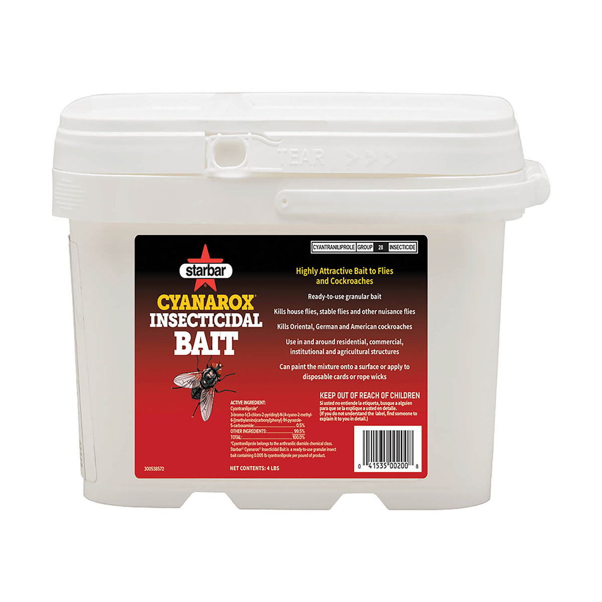 CYANAROX INSECTICIDAL BAIT 4/4LB