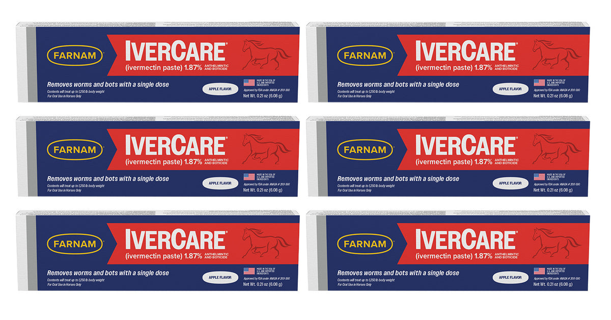 Farnam IverCare Paste, 6ct