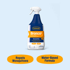 Bronco e Equine Fly Spray plus Citronella Scent, quart