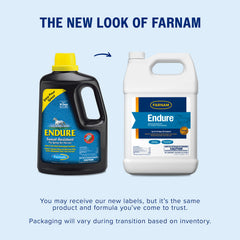 Farnam Endure Sweat-Resistant Fly Spray for Horses 128 Ounces