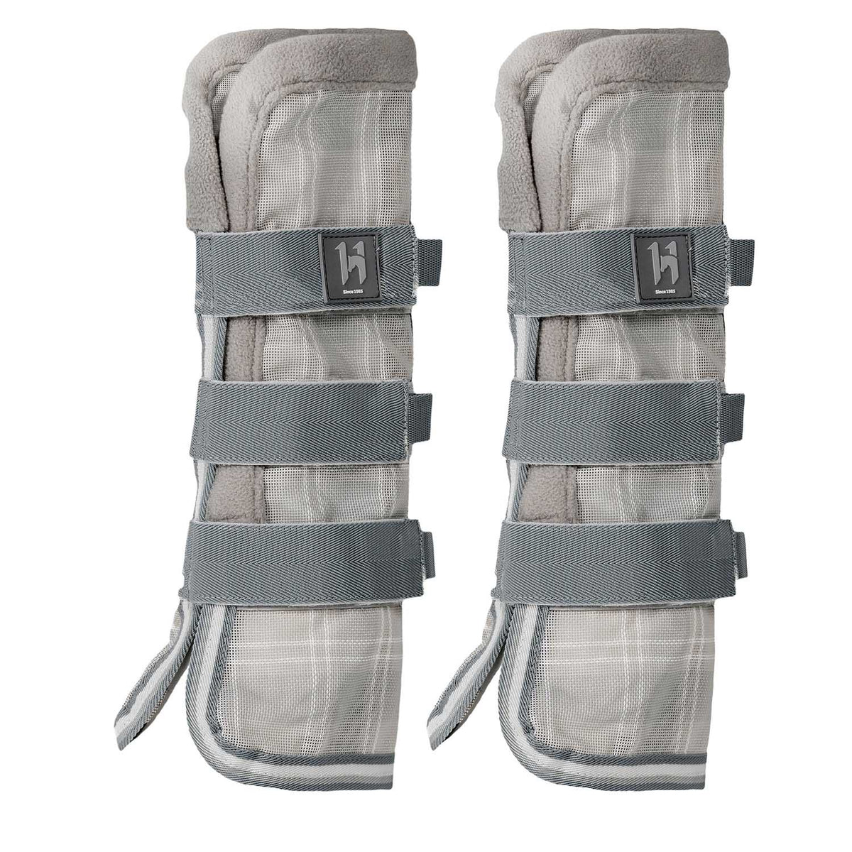 Horseware Newmarket Fly Boots, Witney Charcoal, Cob