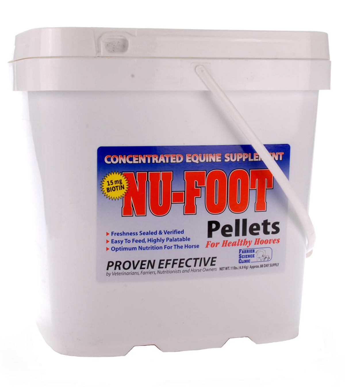 Nu-Foot Pellets, 11 lb