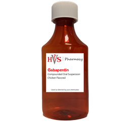 Gabapentin Compounded Oral Suspension for Cats, Dogs, and Horses