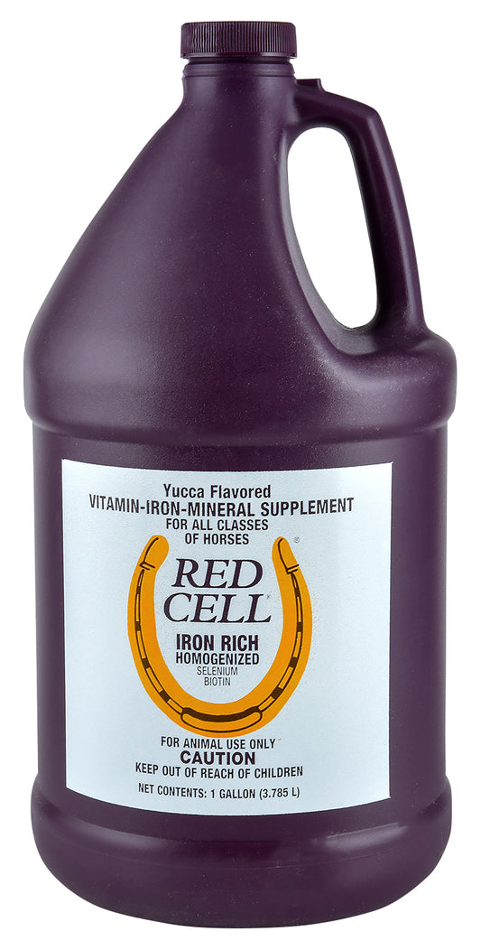 Red Cell for Horse, gallon
