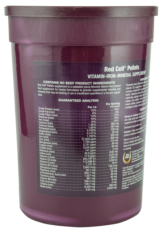 Red Cell Pellets, 4 lb