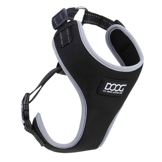 DOOG Neoflex Dog Harness Lassie Medium Black – HARBFLSOFT-M