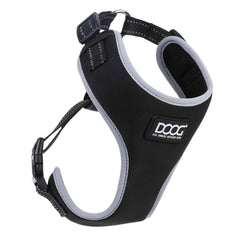 DOOG Neoflex Dog Harness Lassie Extra Small Black – HARBFLSOFT-XS