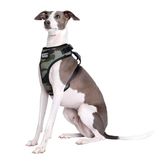 DOOG Neoflex Dog Harness Bruiser Extra Large Camo – HARBRUSOFT-XL
