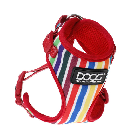 DOOG Neoflex Dog Harness Scooby Extra Small Rainbow – HARMCSSOFT-XS