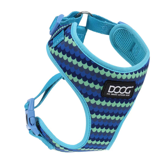 DOOG Neoflex Dog Harness Pluto Medium Blue – HARN1SOFT-M