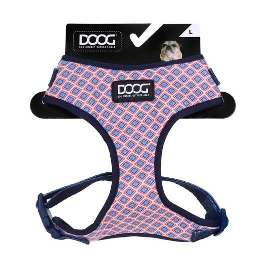 DOOG Neoflex Dog Harness Gromit Large Blue/Pink – HARNRCSOFT-L