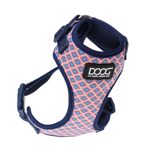 DOOG Neoflex Dog Harness Gromit Medium Blue/Pink – HARNRCSOFT-M