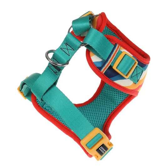 DOOG Neoflex Dog Harness Scout Extra Large Yellow/Blue/Red – HARSCOSOFT-XL