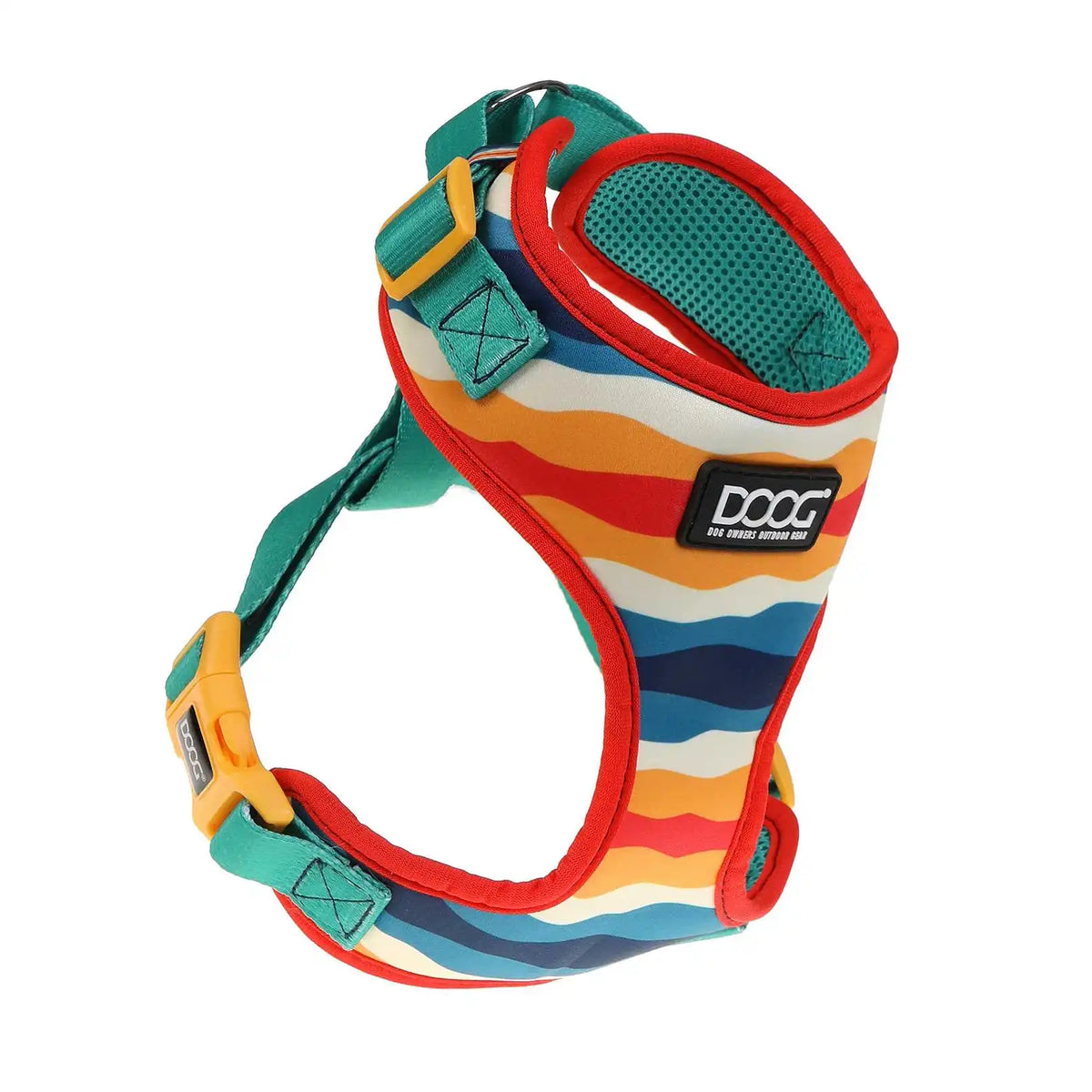 DOOG Neoflex Dog Harness Scout Large Yellow/Blue/Red – HARSCOSOFT-L