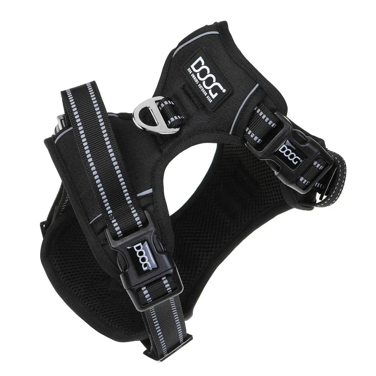 DOOG Neotech Dog Harness Medium Black – HARTECHBLACK-M
