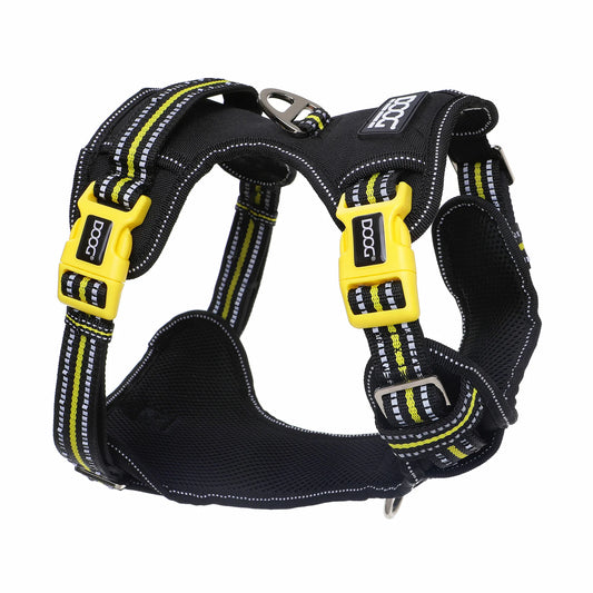 Doog Neotech Dog Harness Bolt Large Black/Yellow – HARTECHBOLT-L
