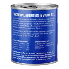 Digestive Support, Turkey & Sweet Potato Entrée in Gravy