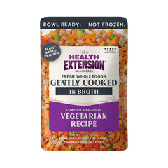 Gently Cooked Grain Free Vegetarian Recipe Pouches for Dogs -3oz