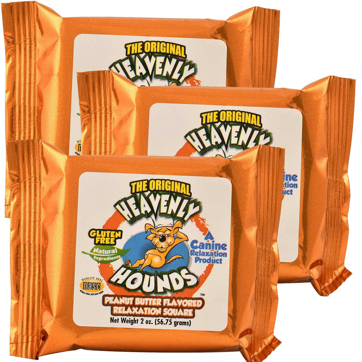 Heavenly Hounds Relaxation Squares for Dogs, 3 pack