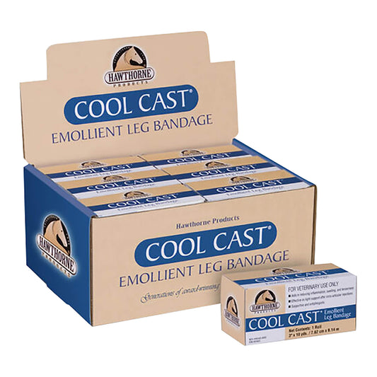 Cool Cast Emollient Leg Bandage, 3" 10 yards, Case of 12