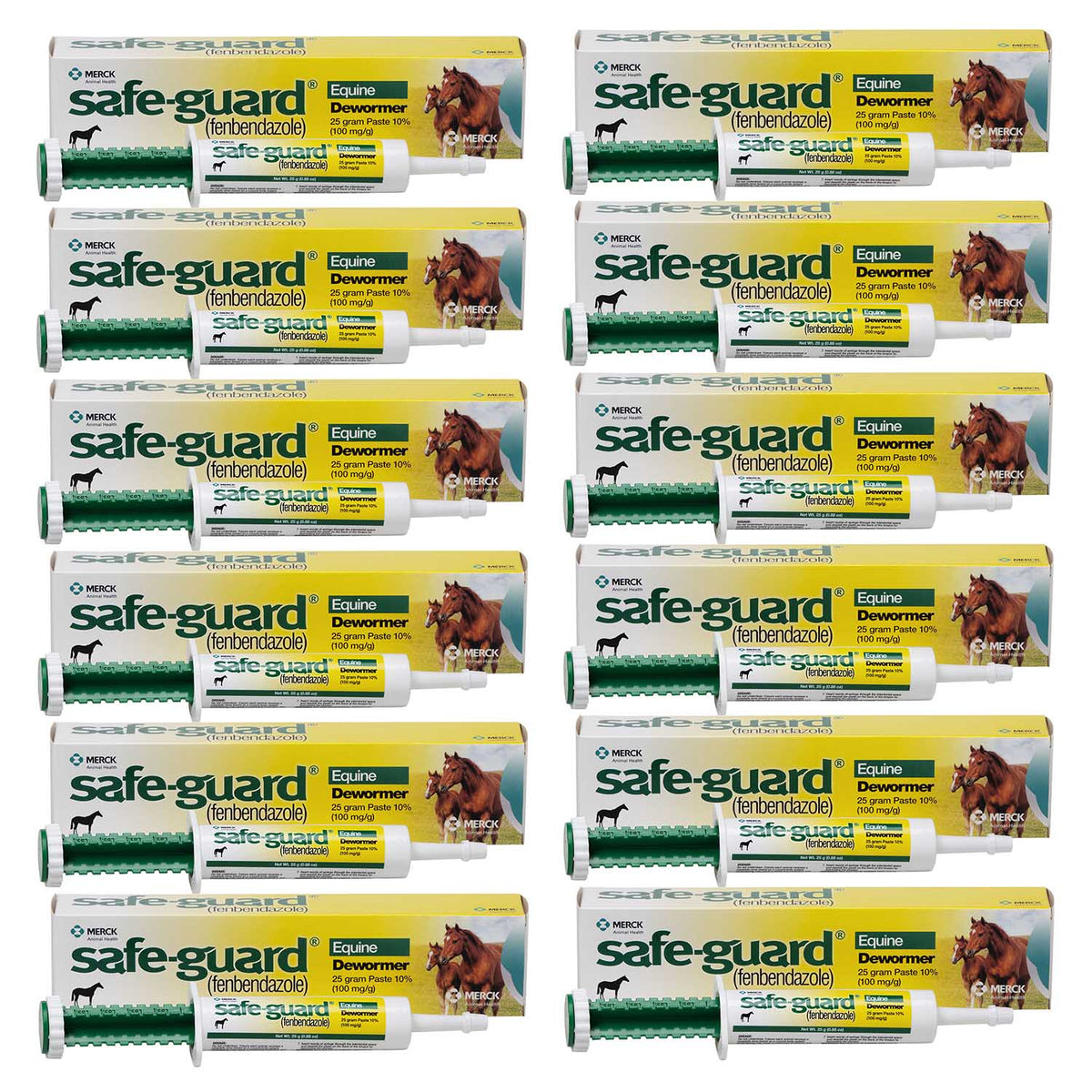 SafeGuard, Horse 25gm  12-Pack