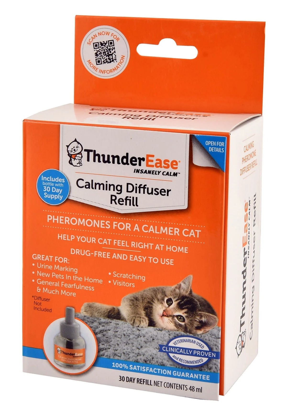 ThunderEase Cat Calming Diffuser Refill 48ml