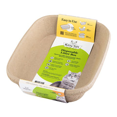 Kitty Sift (Set of 3) Disposable Cat Litter Box, Large