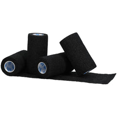 4-Pack Tough Flex Bandages, Black