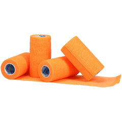 4-Pack Tough Flex Bandages, Orange