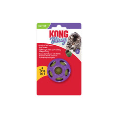KONG Blissy Moon Ball w/Catnip, Purple, Small