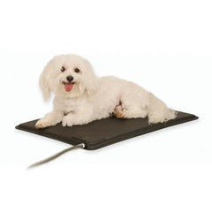 K&H Pet Products Lectro-Kennel Heated Pad Small Black 12.5″ x 18.5″ x 0.5″ – KH1000