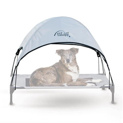 K&H Pet Products Pet Cot Canopy Large Gray 30″ x 42″ x 28″ – KH1639