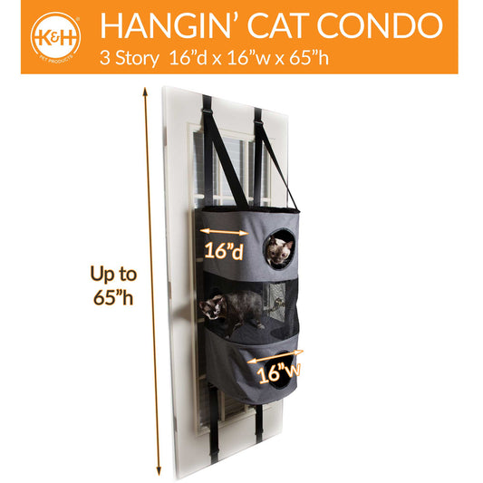 Hangin' Cat Condo 3 Story